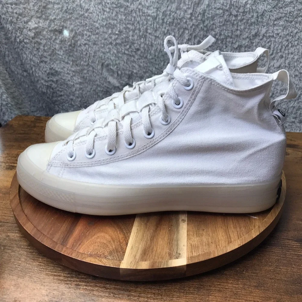 Converse Chuck Taylor All Star CX M 10 W 12 White Translucent Explore High Shoes - Picture 5 of 13